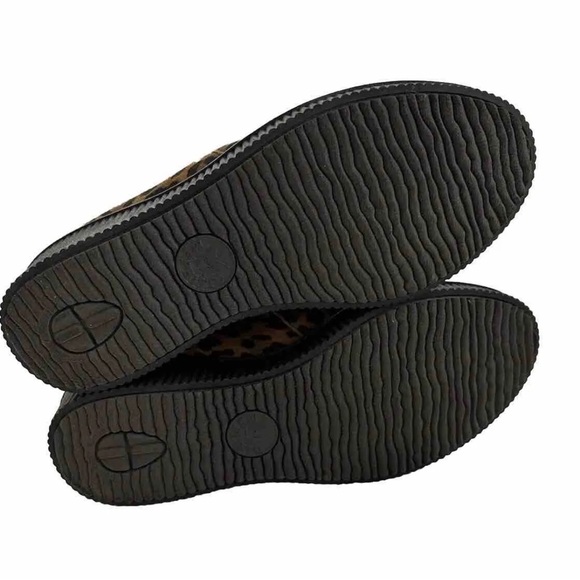 New! Mephisto Emie Brown Leopard Boots US 7 Shoes Animal Print Retail  $399 - Picture 6 of 8